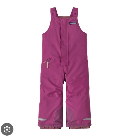 Patagonia Kids Jacket and Snow Bib Set - Teal and Purple - Picture 3 of 16